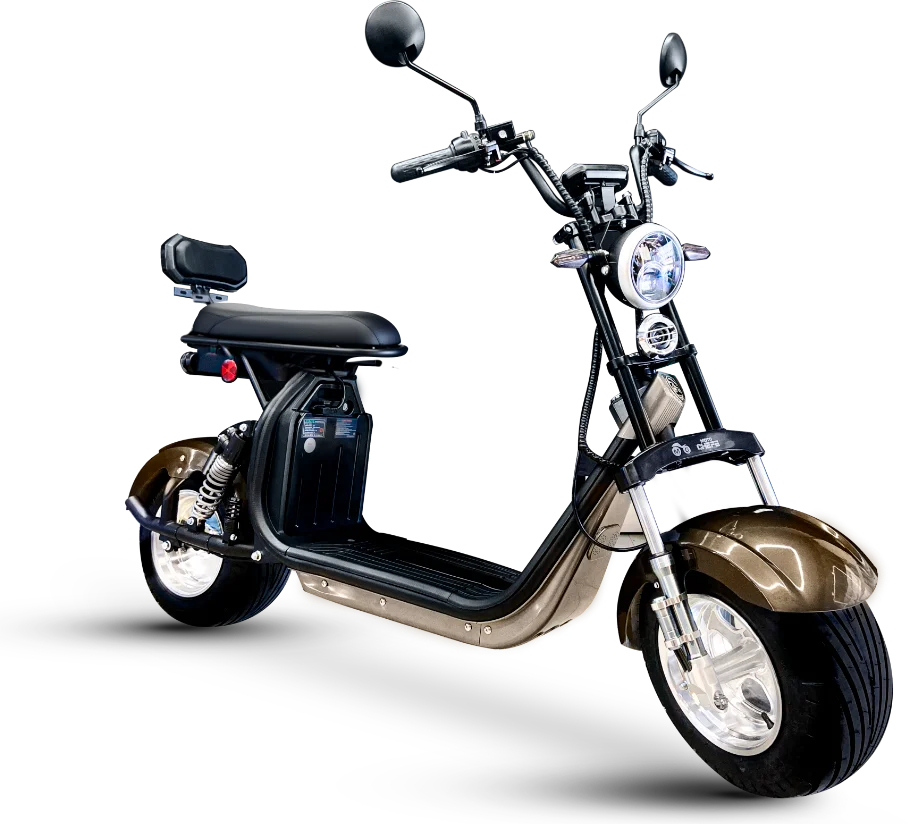 A X11 é uma scooter elétrica potente e confortável, com versões de 2000-3000W de força e autonomia de até 80 km. Conta com freios a disco, bateria removível, painel digital e partida NFC. Ideal para quem busca estilo, desempenho e liberdade no dia a dia.